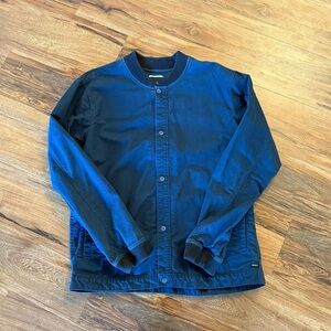 RVCA Men's Navy Blue Bomber Jacket